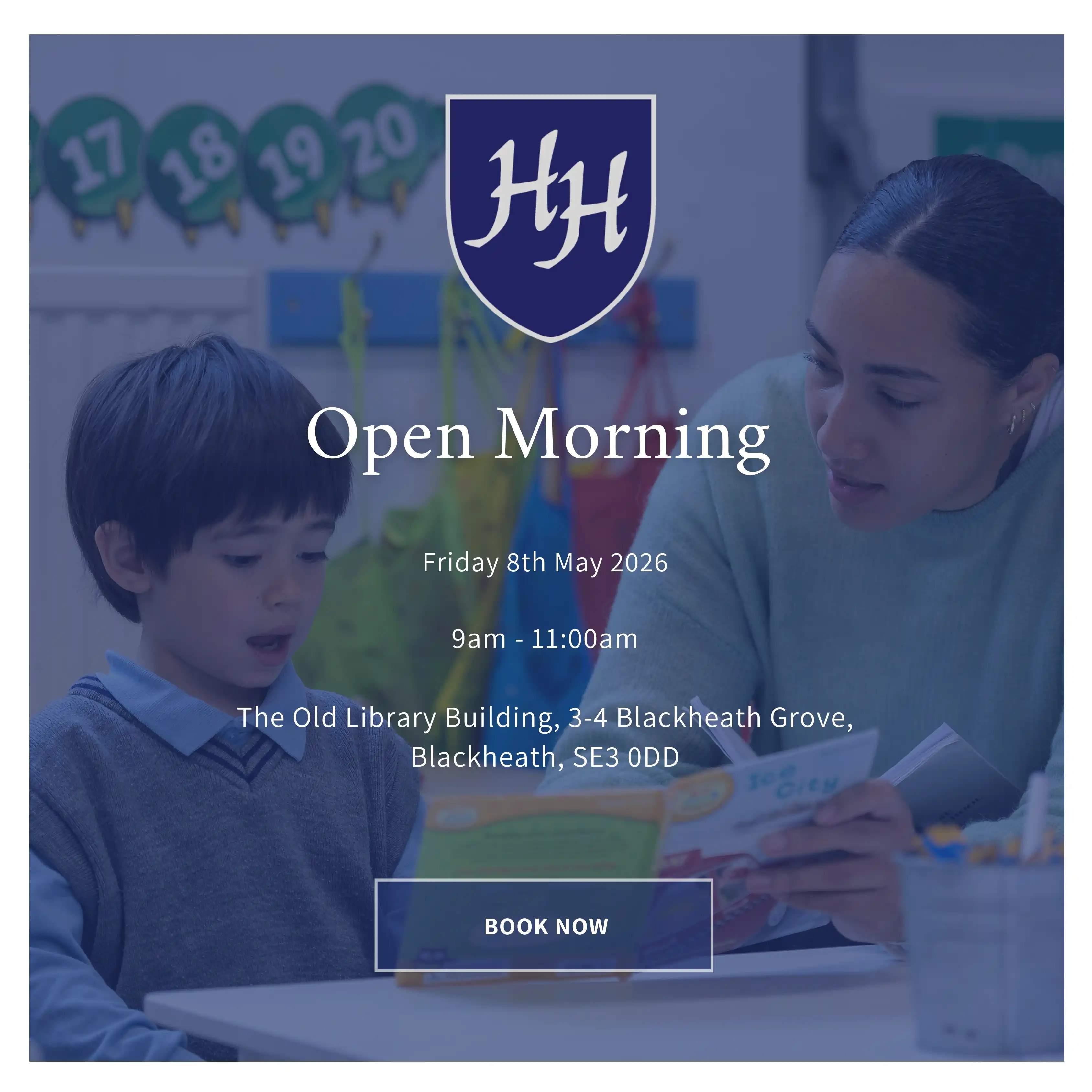 Heath House Preparatory School - Open Day Invitation